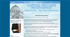 Desktop Screenshot of capitalprocessservice.com